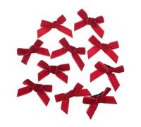 YUGSHNKFC 10 horquillas pequeñas con forma de lazo, para niñas calientes, con lazo de felpa, pinzas para el pelo de maquillaje para mujer
