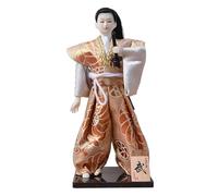 YUGSHNKFC 12inch Japanese Samurais Dolls with Traditional Kimonos for Display and Collection Traditional Japanese Decoration