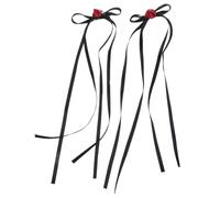 YUGSHNKFC 2 diademas con diseño de rosas grandes, con lazo elástico, para mujeres y niñas, uso diario