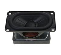 YUGSHNKFC 4580 8Ohm 15W Full Frequency Audio Speaker Rectangle Loudspeaker 3inches HiFi Sound Dynamic Coil Speaker 80mm