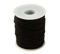 YUGSHNKFC 50 M/Rollo De Cordón Elástico Fuerte para Abalorios Hilo Elástico 1mm Pulsera Collar Bricolaje Fabricación Joyas Cordones Línea Elástica Abalorios