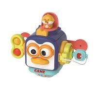 YUGSHNKFC Actividad Cube Puzzle Bloque Aprendizaje Juguete para Niños Desbloqueo Sensorial Juego Juego para Niños Fine Motor Habilidad Autismos Regalos