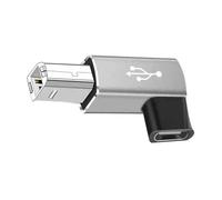 YUGSHNKFC Adaptador USB a C hembra a cuadrado macho, convertidor de transferencia de datos para portátiles domésticos USB