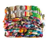YUGSHNKFC Artistic Crosses Stitching Embroidery Thread Versatile Flosses Colorful for Needlecraft Projects Multicolor