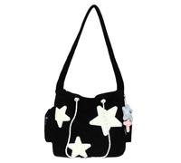 YUGSHNKFC Bolsa De Cuerpo Cruzado Pana Con Bolsos Hombro Mensajero Colgante Estrellas Para Las Alumnas Las Mujeres.