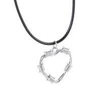 YUGSHNKFC Cadena de clavícula chapada en plata, collar de longitud ajustable, colgante de metal versátil, accesorio de cadena para el cuello para mujer, encaje