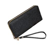 YUGSHNKFC Carteras para mujer con ranuras para tarjetas, bolsa para teléfono, cartera larga, monedero de mano de gran capacidad para viajes diarios, mujer larga con ranuras para tarjetas, bolsa de