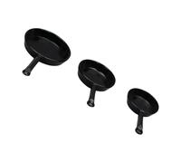 YUGSHNKFC Casas Muñecas 3pcs Cocina Sartenes En Miniatura Figurita Modelo para Casos Muñecas A Escala 1/12 Casos Muñecas Muebles Exhibición