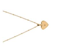 YUGSHNKFC Collar con colgante de amor vibrante, joyería de acero inoxidable para mujer, regalos de moda para ocasiones especiales, Acero inoxidable