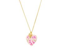 YUGSHNKFC Collar con colgante de amor vibrante, joyería de acero inoxidable para mujer, regalos de moda para ocasiones especiales, Acero inoxidable