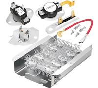 YUGSHNKFC Conjunto de componentes de calefacción para secadora 279838 - Juego de reparación de electrodomésticos para varias placas de máquina de secado