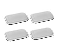 YUGSHNKFC Contenedor de almacenamiento apilable para refrigerador, transparente, a prueba de fugas, sistemas modulares para una gestión eficiente del espacio, contenedor de cocina que ahorra espacio