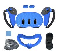 YUGSHNKFC Controlador De Silicona con Agarre Interfaces Faciales para Auriculares Cubierta Protectora Antisuciedad Cubierta De Controlador Cubiertas Basculantes Reutilizables