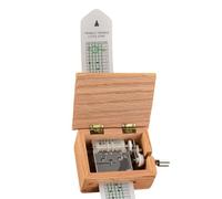 YUGSHNKFC CREA Tu Propia Música con Manivela De 15 Notas Caja De Madera Incluye Tiras De Cinta De para Crear Melodías Únicas Caja