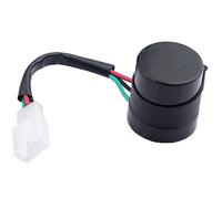 YUGSHNKFC DC12V Motocicleta 50-250cc Zumbador Incorporado Señal De LED Intermitente 3 Pines Motor Zumbador Intermitente Relé Indicador Intermitente para Luces Indicadoras Módulo Resistencia