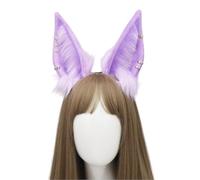 YUGSHNKFC Diadema artificial con orejas míticas para cosplay, disfraz de máscaras, fiesta de disfraces, accesorio de juego de rol