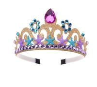 YUGSHNKFC Diadema de diamantes de imitación para fiesta de cumpleaños, diadema de princesa, tiaras de princesa, accesorios de fotografía