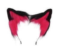 YUGSHNKFC Diadema de felpa con forma de oreja de gatito para adultos, adolescentes, maquillaje, transmisión en vivo, fiesta de Halloween