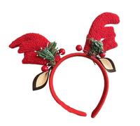 YUGSHNKFC Diadema de Navidad con lentejuelas para el pelo de celebración de Navidad y Año Nuevo, unisex, para adultos y adolescentes