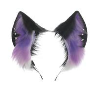YUGSHNKFC Diadema de orejas de lobo de la serie oscura, disfraz de cosplay, tocado de fiesta, máscaras, animes, juego de rol, decoración para el cabello