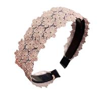 YUGSHNKFC Diadema de tela para mujer con patrón floral, delicadas diademas para el pelo, diademas dulces, suministros de yoga