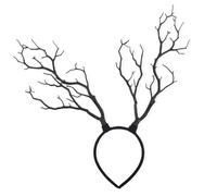 YUGSHNKFC Diadema flexible con ramas negras delicadas para el pelo, tocados únicos para artistas de maquillaje de Halloween y entusiastas