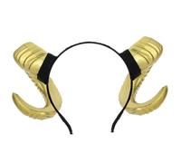 YUGSHNKFC Diademas de animales de dibujos animados con orejas de oveja, tocado de Halloween para mujer, para trajes casuales y ocasiones especiales