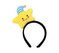 YUGSHNKFC Diademas de dibujos animados con forma de estrella/sol para Halloween, reuniones temáticas para amantes de la película, diademas de felpa para adolescentes y adultos