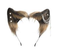 YUGSHNKFC Diademas de orejas de gato para Halloween, diademas de felpa para el pelo, diadema de fiesta de cosplay, accesorio para el pelo para fiestas