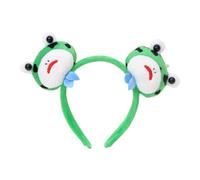 YUGSHNKFC Diademas de rana para Halloween, diademas de felpa para el pelo, diademas de animales, accesorio para el pelo para fiestas