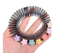 YUGSHNKFC Diademas elásticas circulares completas, peine flexible, diadema circular completa para el cabello, diadema para el pelo