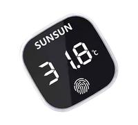 YUGSHNKFC Digital Thermometers for Aquariums Wireless LED Display Temperature Gauge for Bettas Turtles Tanks and Reptiles Habitats Digital Water Thermometers for Aquarium