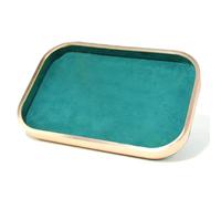 YUGSHNKFC Elegant Velvets - Bandeja de almacenamiento de joyas, soporte para colgantes, elegante caja de joyería apilable, vitrina para collar