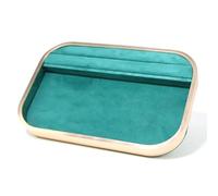 YUGSHNKFC Elegant Velvets - Bandeja de almacenamiento de joyas, soporte para colgantes, elegante caja de joyería apilable, vitrina para collar