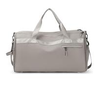 YUGSHNKFC Elegante bolsa con compartimentos húmedos y secos, versátil bolsa de equipaje deportiva para viajes cortos y gimnasio, Gray, Bolsa de hombro