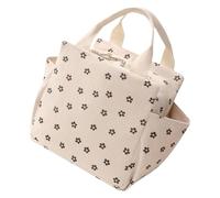 YUGSHNKFC Elegante bolsa de refrigeración reutilizable de pana gruesa con aislamiento de apertura ancha, cierre de cremallera, almacenamiento compacto para aperitivos, bebidas, bolsa de almuerzo de