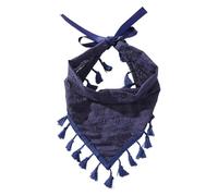 YUGSHNKFC Elegante bufanda ajustable con borlas de flores únicas, diadema cómoda para uso diario y de fiesta