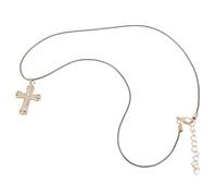 YUGSHNKFC Elegante collar con colgante unisex, collar de acero inoxidable con textura para el cuello, joyería para amantes de la moda, Acero inoxidable