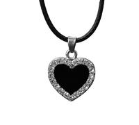 YUGSHNKFC Elegante collar gótico con colgante de estrella de cinco puntas, cadena ajustable de cuero para uso diario, Cuerda de aleación de cuero