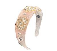 YUGSHNKFC Elegante diadema con joyas, accesorios para escenario, lujosos accesorios de fiesta de Navidad, regalo de Año Nuevo