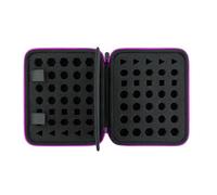 YUGSHNKFC Estuche organizador de dados apto para viajes con bandeja dividida y mango cómodo para entusiastas de los juegos de mesa, soporte de dados de durabilidad