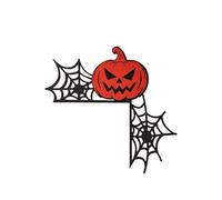 YUGSHNKFC Excelente Madera Puerta De Halloween Decoración Suspendida Webspinner Plan Manifestación Murciélago Ventana Pared Múltiples Propósitos Exhibición Encimera Seguridad para Niños Adorno