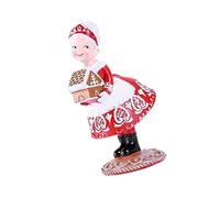 YUGSHNKFC Festival Mr.Santa Y Mrs.Santa Estatuas Coleccionables Resinas Pan De Jengibre Navideño Pareja Estatuilla Decoración para Adornos Navideños Navideños