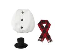 YUGSHNKFC Festival Theme Porch Geese Clothes 23Inch Christmas Lawns Costume For Outdoor Decors Family Holiday Craft Project Outdoor Holiday Outfit