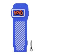 YUGSHNKFC Funda protectora con juguete giratorio para cámara Pocket 3, a prueba de golpes, ligera, protección de cuerpo completo, recortes precisos, funda para cámara, Color azul