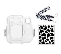YUGSHNKFC Funda protectora elegante para cámara de 7 años o más, con bolsillo para fotos, antiarañazos, Juego 2