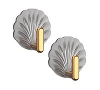 YUGSHNKFC Gancho De Pared Transparente Adhesivo Invisible Resistente para Cocina Baño Organización del Hogar Instalación A Prueba Daños Ganchos Transparente