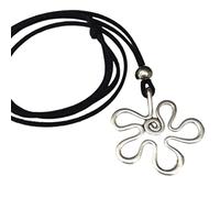 YUGSHNKFC Gargantilla de flores irregulares, con colgante hueco, gargantilla de cadena, regalos de cumpleaños, collares de flores de aleación, Metal