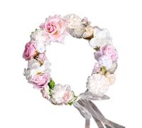 YUGSHNKFC Guirnaldas florales para el pelo, diademas de flores para mujer, para novia, para mercado de puestos