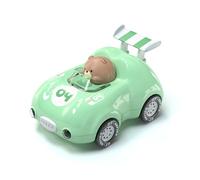 YUGSHNKFC Inercial Push Inercial Push and Go Cartoon Bear Cart Toy con Luz para Mano Mano del Bebé Interior Y Aire Libre